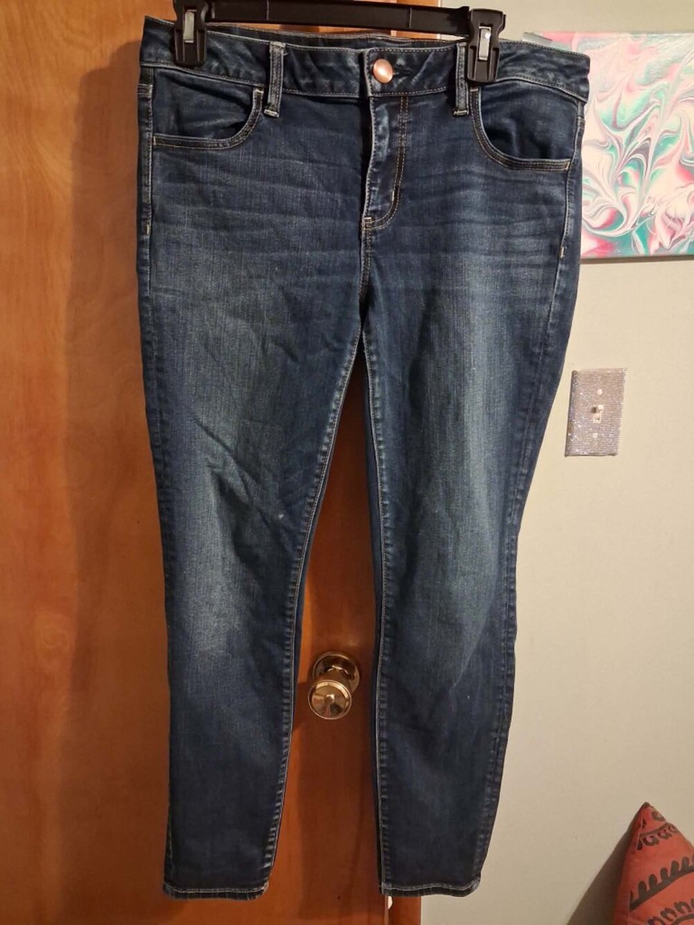 American Eagle Jeans Size 14 Jegging Denim